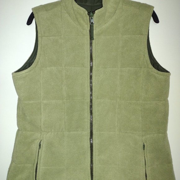 Chaleco revercible  De Invierno Abrigo Sin Mangas Deportivo Para Mujer Talla L - Picture 4 of 8